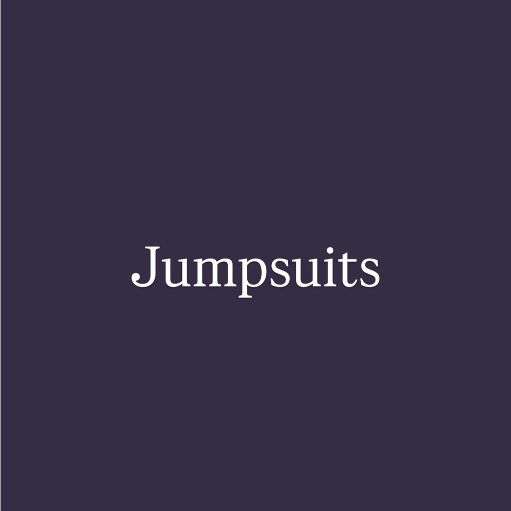 Jumpsuits & onesies